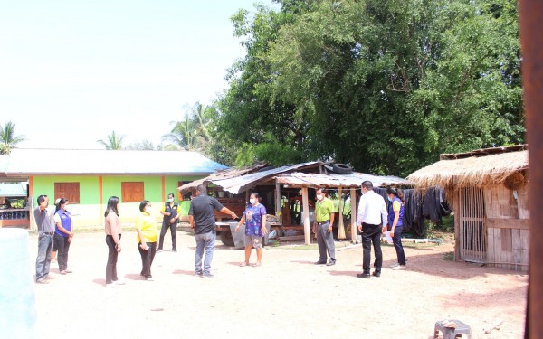 ลงพื้นที่เตรียมความพร้อม โครงการ “ บ้านกาชาดสร้างสุข” ประจำปี2564