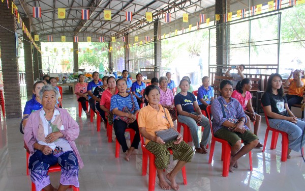 โครงการส่งเสริมสุขภาพผู้สูงอายุด้วยแพทย์แผนไทย หมู่ 6 บ้านลานช้างท่าว